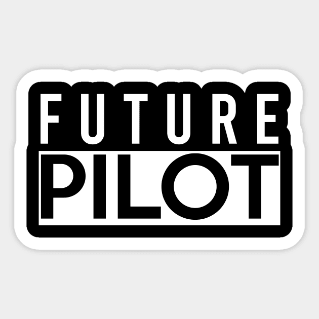 Future Pilot Sticker by Saytee1